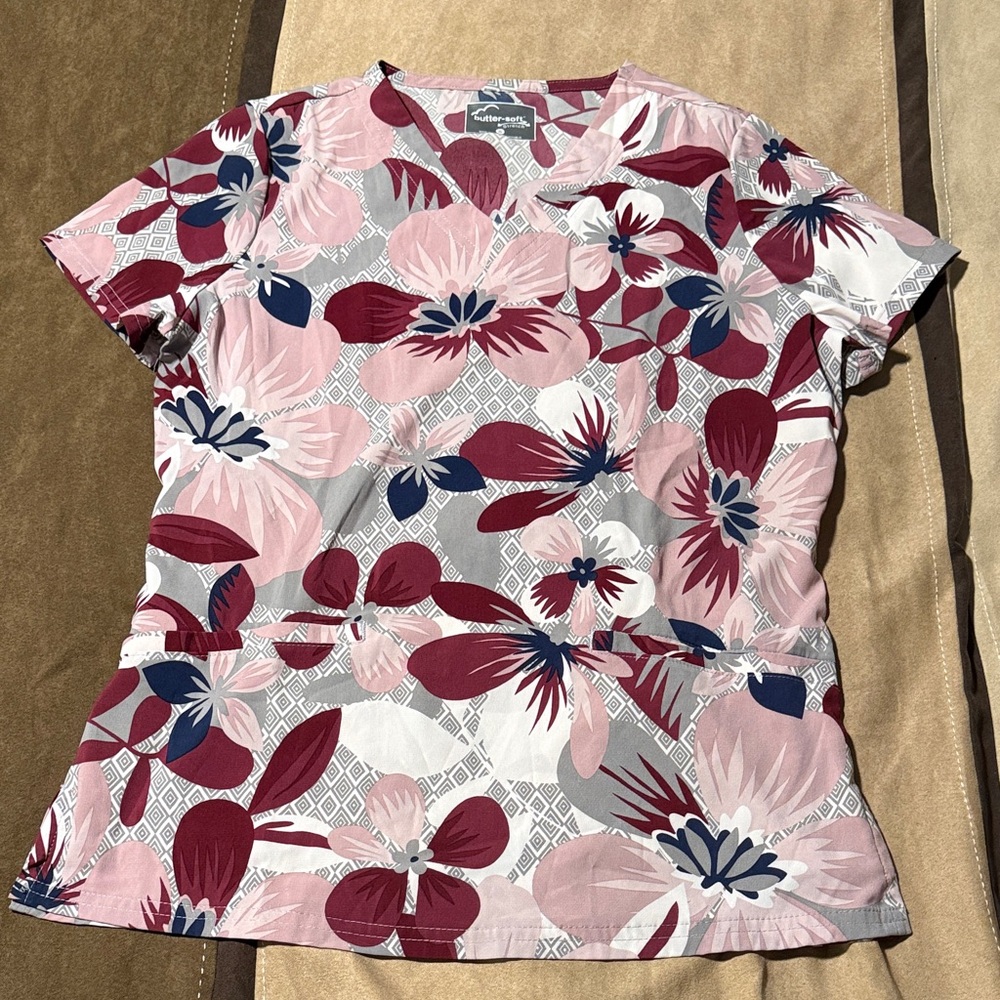 Stretchy Scrub Top